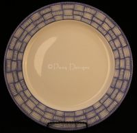 Sakura BASKETWEAVE Blue Dinner Plate